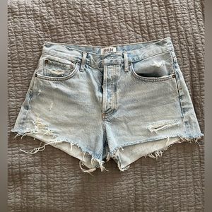 AGOLDE Parker Denim Shorts